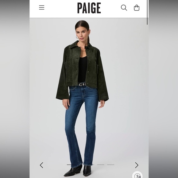 PAIGE Manhattan Bootcut Jeans Size 30 - Picture 1 of 6